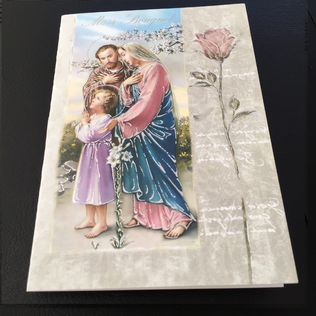 Mass Cards - Missionaries of the Sacred Heart