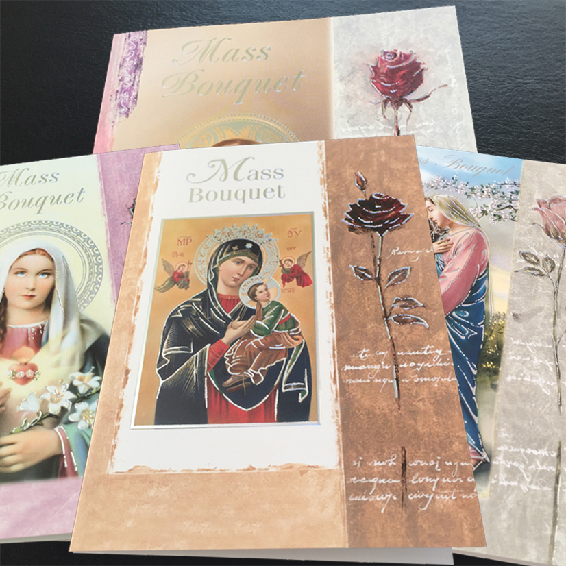 Mass Bouquet Cards - Missionaries of the Sacred Heart