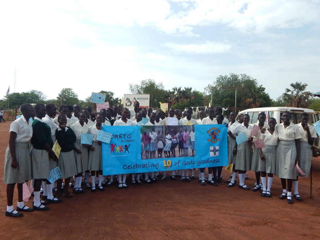 MSC Missions, Missionaries of the Sacred Heart, Loreto Sisters, Loreto, Loreto community, South Sudan, Rumbek, Maker Kuei, education in South Sudan, missionary work in South Sudan, Sr Orla Treacy