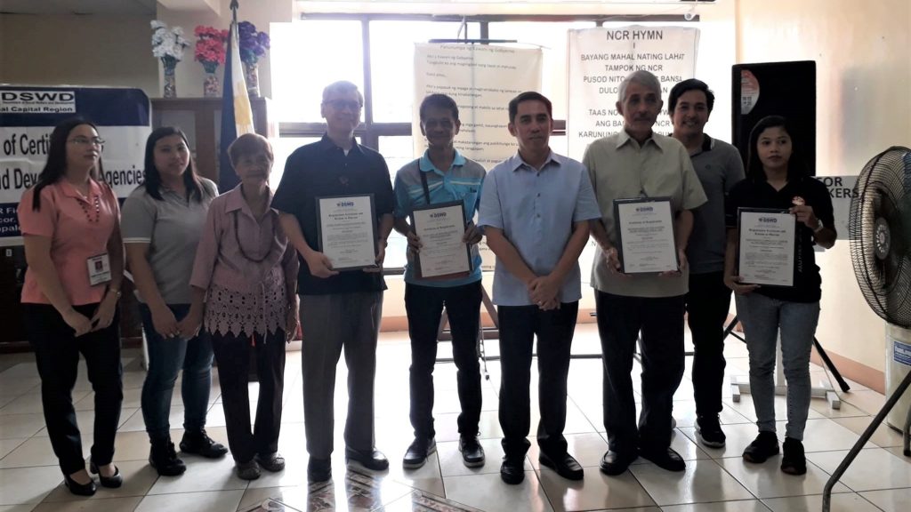 MSC Missions, Missionaries of the Sacred Heart, MSC Missions Office Philippines, missionary work in the Philippines, DSWD certification, Bro Chacho Angeles