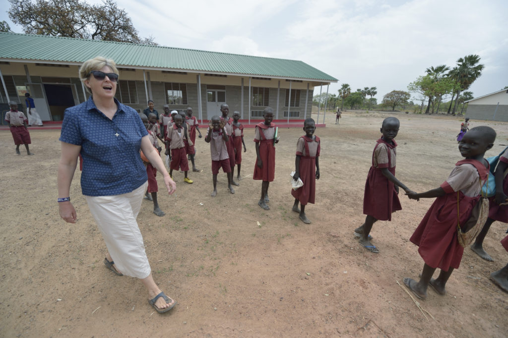 MSC Missions, Missionaries of the Sacred Heart, Loreto Sisters, Loreto community, Loreto Rumbek, education in South Sudan, education in Rumbek, missionary work in South Sudan, missionary work in Rumbek, missionary work in Maker Kuei, DCU Alumni Awards 2019, DCU Alumni Awards, DCU Societal Impact Award 2019, DCU Societal Impact Award, Fr Michael O’Connell MSC, Fr Alan Neville MSC, Sr Orla Treacy IBVM, Fr Michael O’Connell, Fr Alan Neville, Sr Orla Treacy