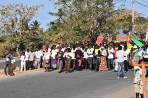 MSC Missions, Missionaries of the Sacred Heart, MSC Missions in Mozambique, missionary work in the Mozambique, missionary work in Pemba, Diocesan Day of Youth Pemba, Bishop of Pemba, Bishop Luiz Fernando 