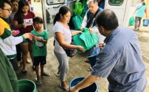 Mission Outreach Programme in the Phillippines helping out the members of the community