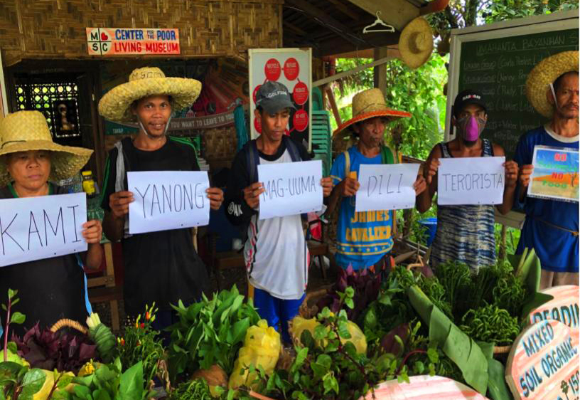 organic farmers in the Phillippines