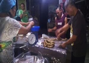 Making sausages