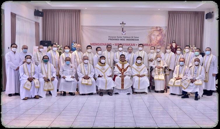 The Missionaries of the Sacred Heart Indonesian Province celebrated its 50th anniversary in October 2021. (Image via www.misacor.org.au.)