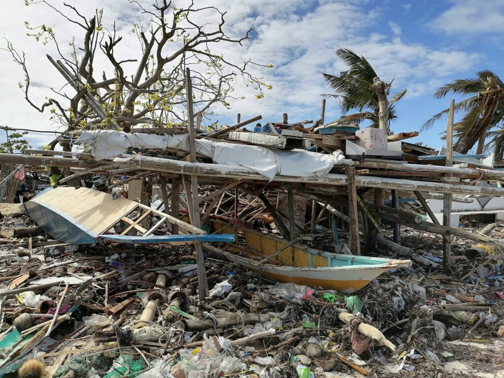 Just some of the damage caused by Typhoon Odette in Guilutongan Island ...